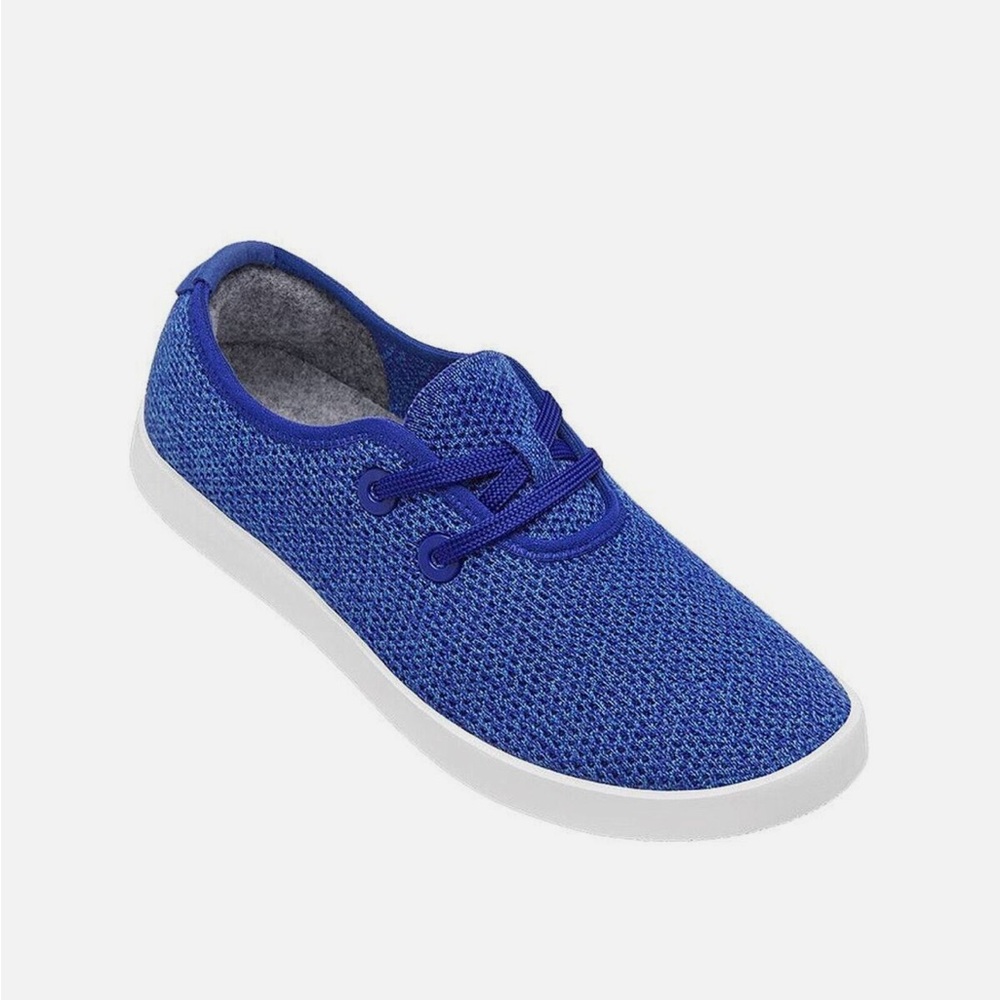 Women’s Allbirds Tree Skippers Hazy Cobalt Blizzard Blue Tennis Shoes
